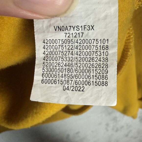 Vans X Curren X Knost Women’s Crewneck Sweater Size Large Oversized Gold Yellow - Picture 13 of 14